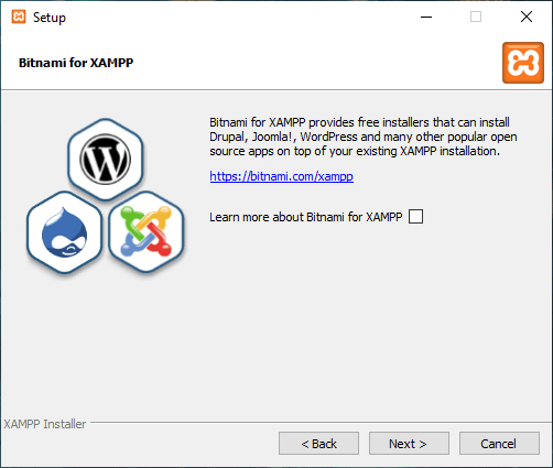 XAMPP servidor web Windows 4