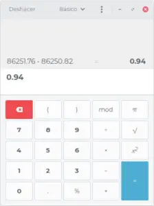 ejemplo calculadora funciones en python