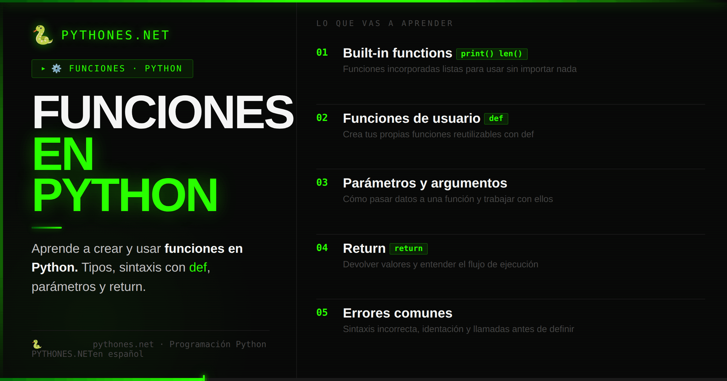 funciones en python explicado para nuevos