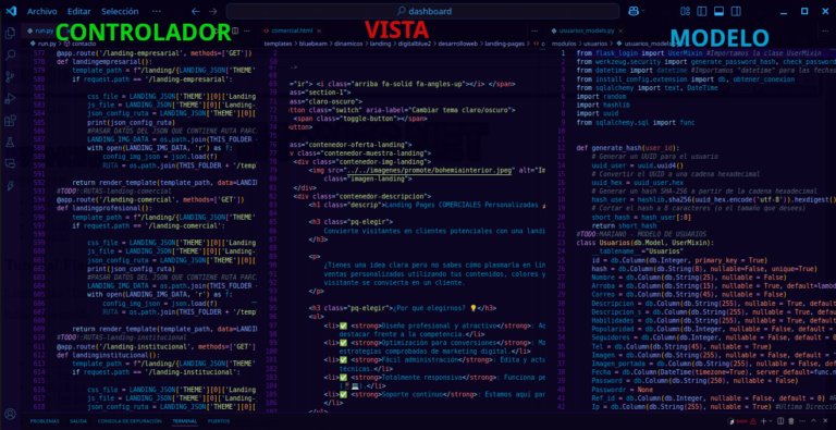 Arquitectura MVC - Modelo, Vista, Controlador 🧩 - PROGRAMACIÓN EN PYTHON