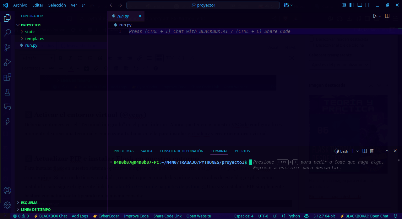 🌶️ Tutorial Flask desde cero - MVC en Python - PROGRAMACIÓN EN PYTHON