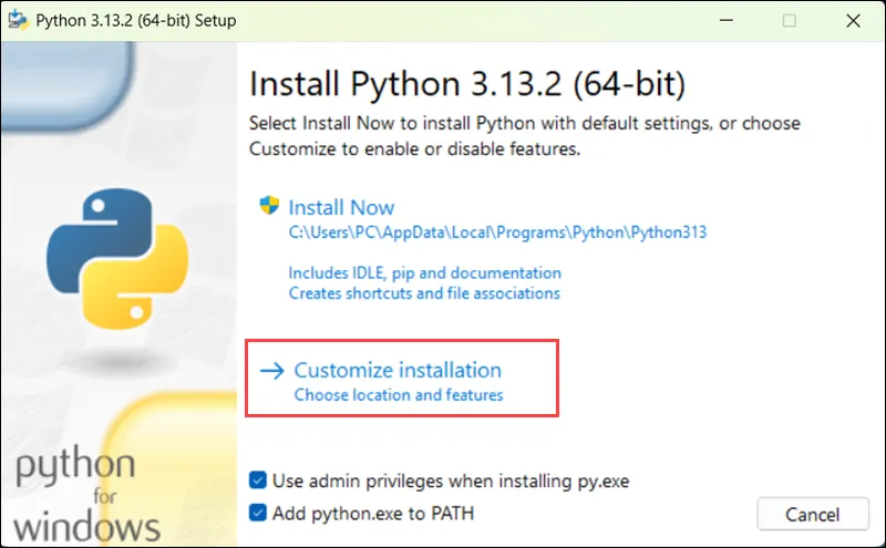 Instalar Python 3