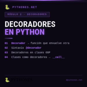 Decoradores en Python - Programación OOP