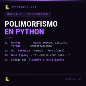 Polimorfismo en Python - Programación OOP