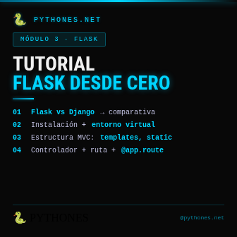 🌶️ Tutorial Flask desde cero - MVC en Python - PROGRAMACIÓN EN PYTHON
