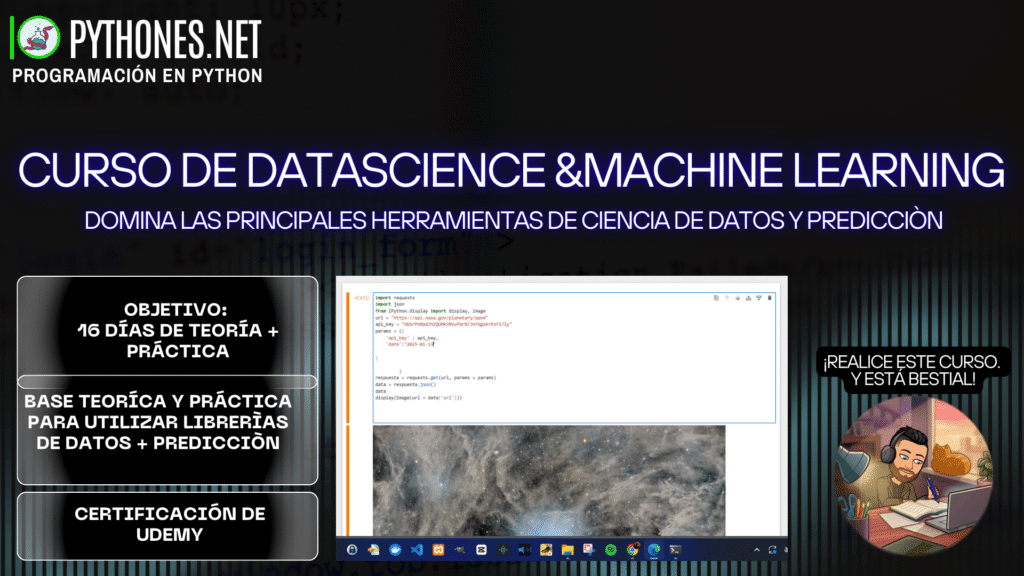 Python para Data Science & Machine Learning en 18 Días