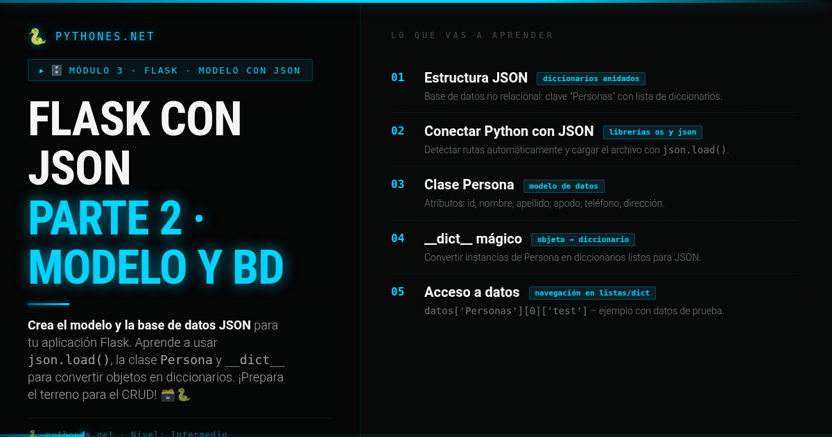 Aprende a crear Aplicaciones Flask con JSON – Tutorial (Parte 2)