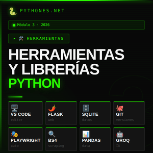Herramientas para programar en python y librerías útiles actualizado