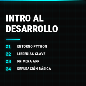 Desarrollo de aplicaciones en Python