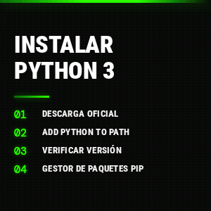 Instalación de Python 3