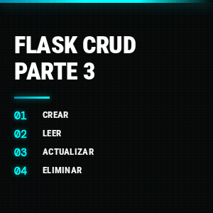 Aplicaciones Flask CRUD con JSON
